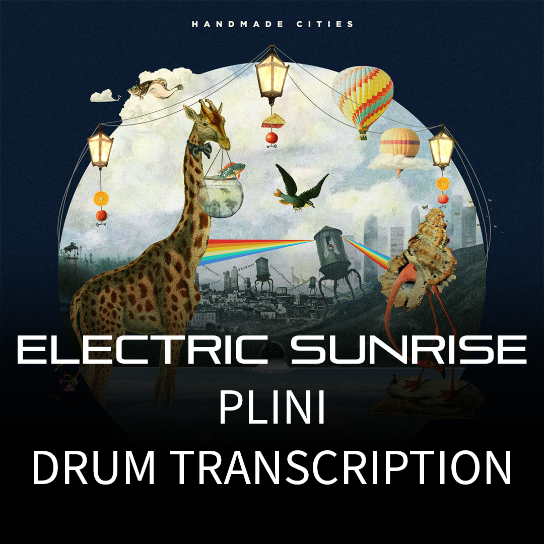plini electric sunrise drum transcriptio