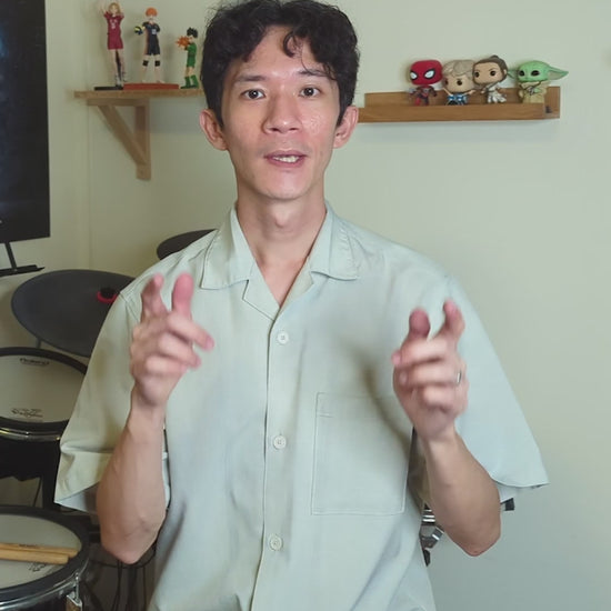 student transformation video of my art of double bass drumming course